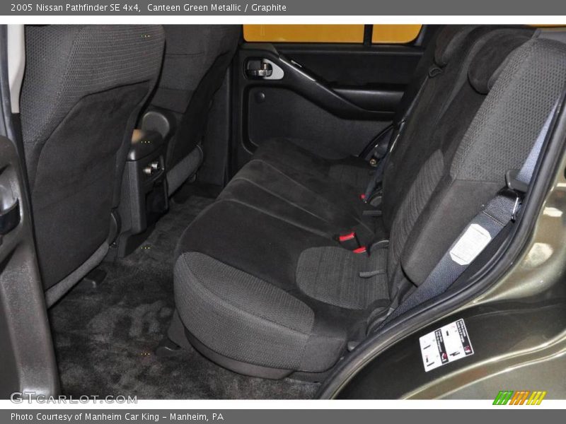 Canteen Green Metallic / Graphite 2005 Nissan Pathfinder SE 4x4