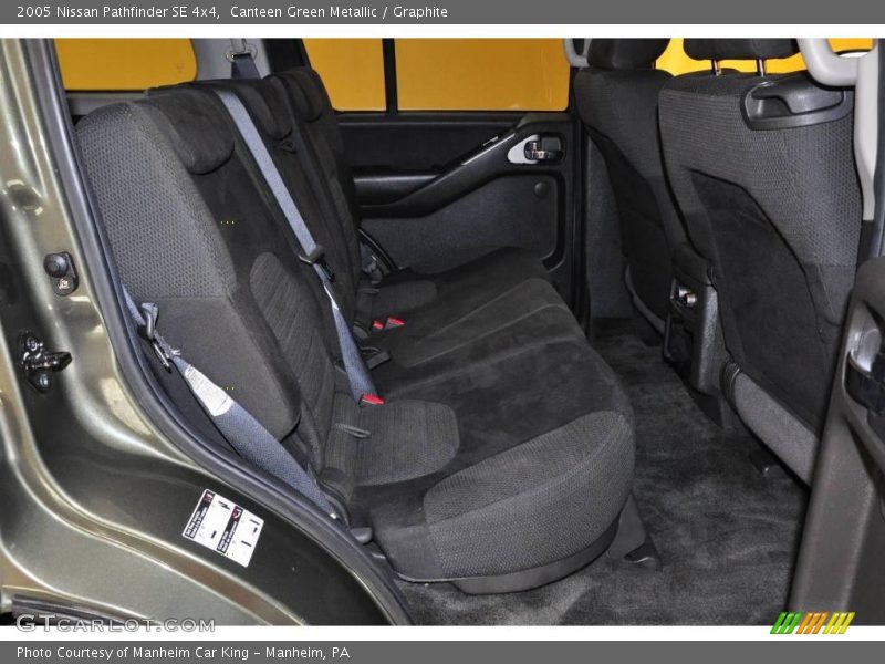 Canteen Green Metallic / Graphite 2005 Nissan Pathfinder SE 4x4