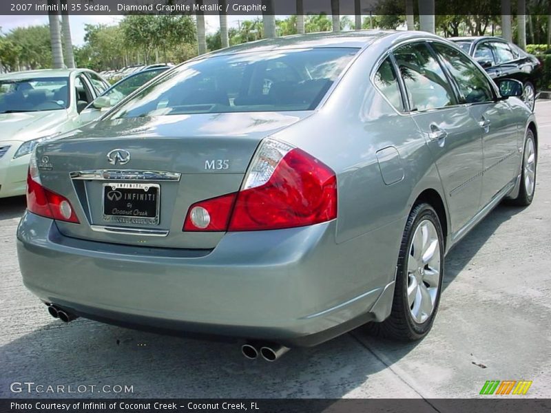 Diamond Graphite Metallic / Graphite 2007 Infiniti M 35 Sedan