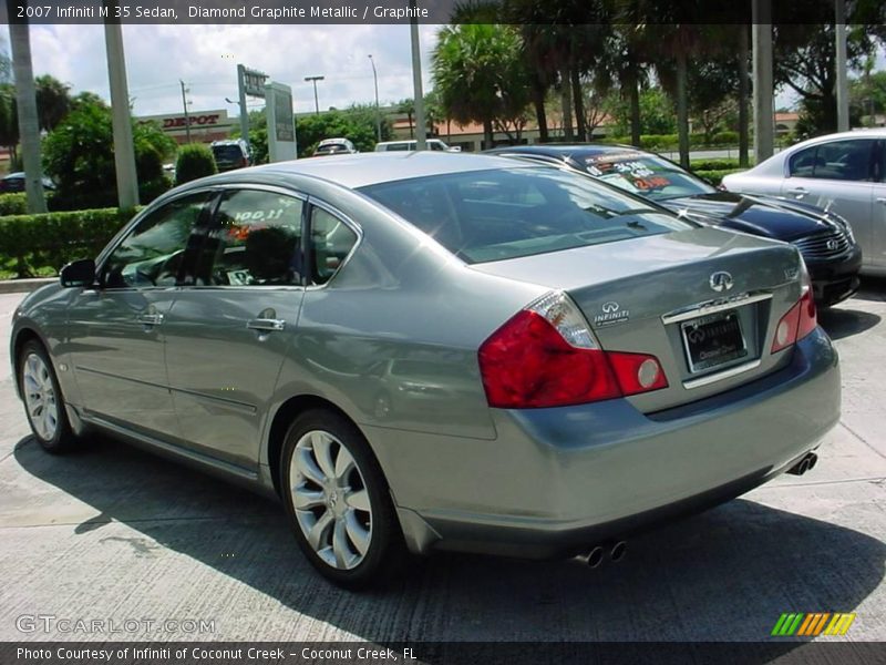 Diamond Graphite Metallic / Graphite 2007 Infiniti M 35 Sedan
