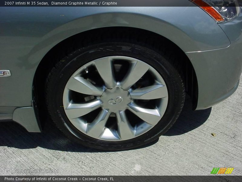 Diamond Graphite Metallic / Graphite 2007 Infiniti M 35 Sedan