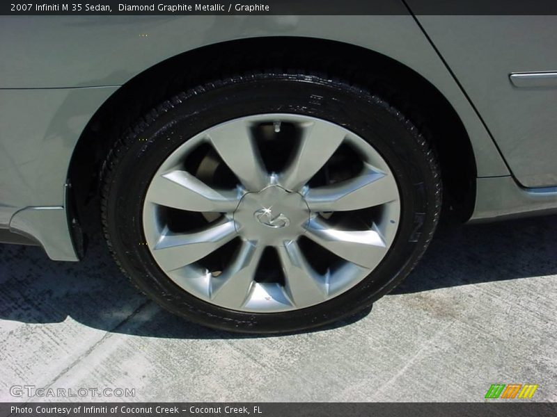 Diamond Graphite Metallic / Graphite 2007 Infiniti M 35 Sedan