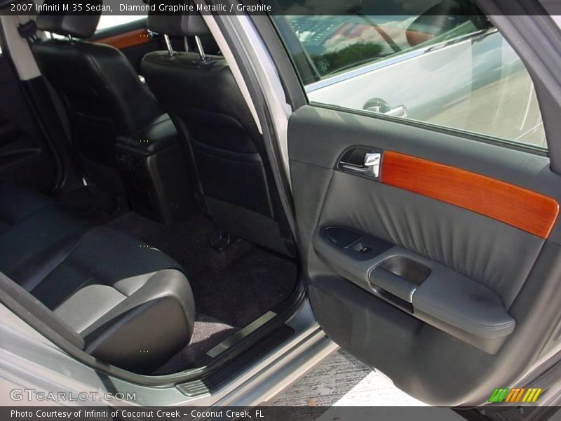 Diamond Graphite Metallic / Graphite 2007 Infiniti M 35 Sedan