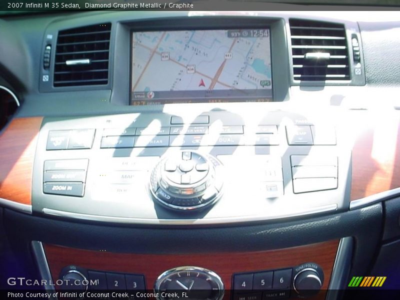 Diamond Graphite Metallic / Graphite 2007 Infiniti M 35 Sedan