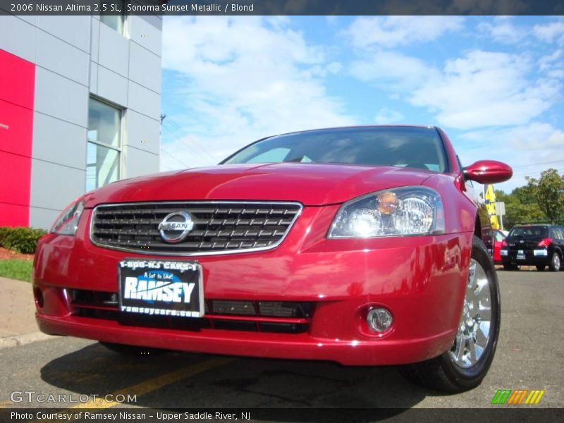 Sonoma Sunset Metallic / Blond 2006 Nissan Altima 2.5 SL