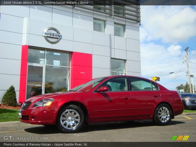 Sonoma Sunset Metallic / Blond 2006 Nissan Altima 2.5 SL