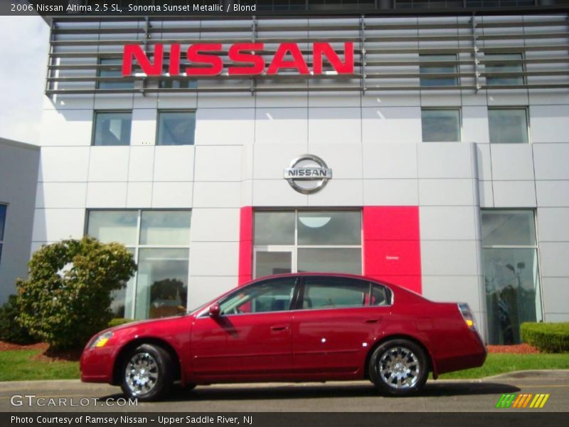 Sonoma Sunset Metallic / Blond 2006 Nissan Altima 2.5 SL