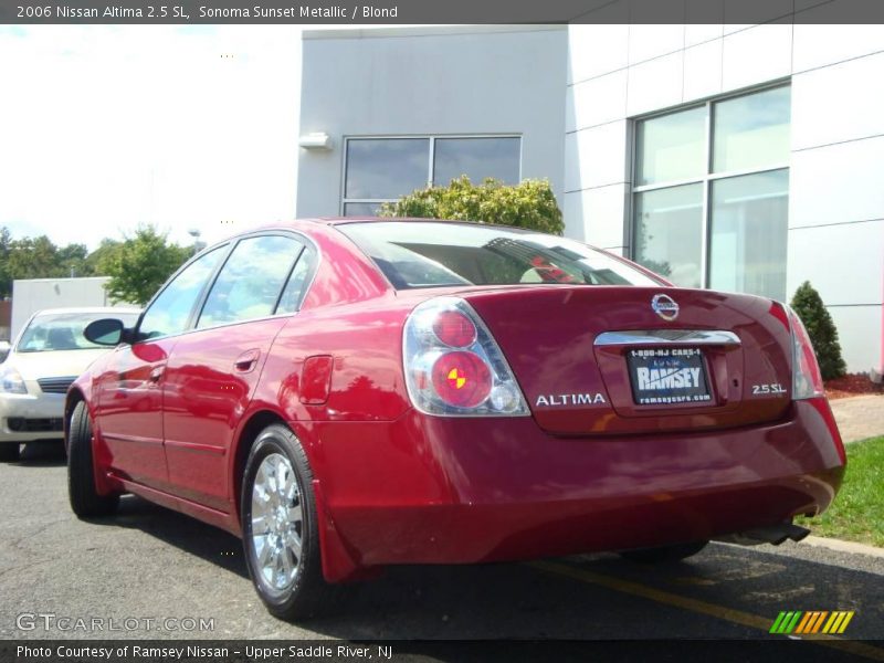 Sonoma Sunset Metallic / Blond 2006 Nissan Altima 2.5 SL