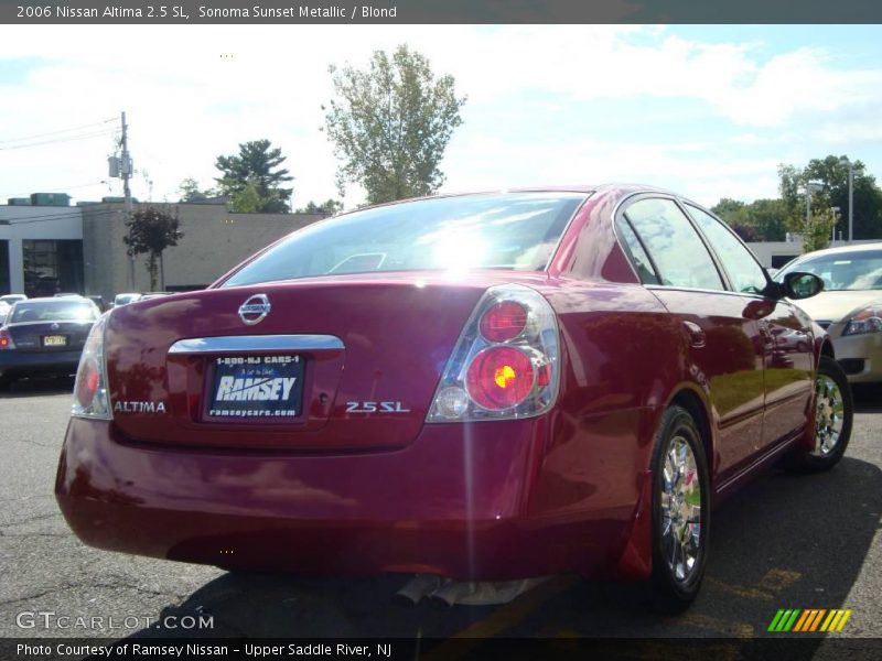 Sonoma Sunset Metallic / Blond 2006 Nissan Altima 2.5 SL