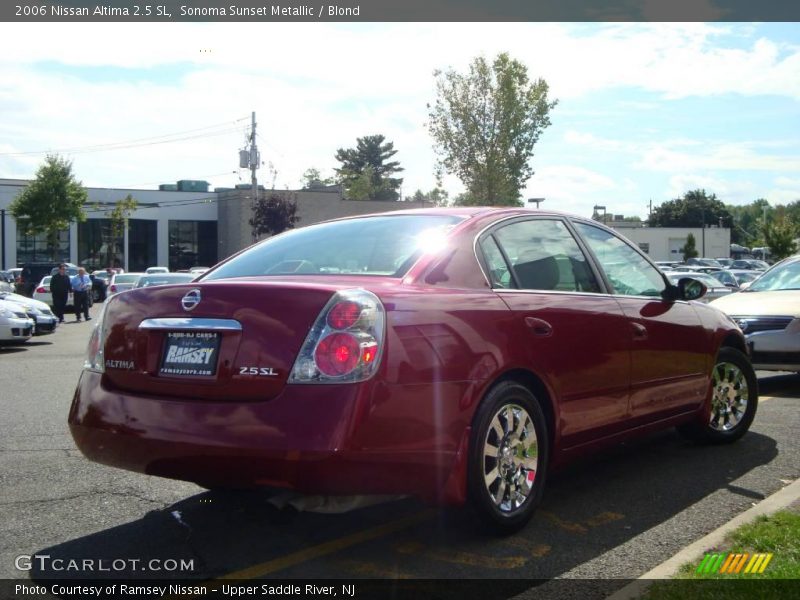 Sonoma Sunset Metallic / Blond 2006 Nissan Altima 2.5 SL