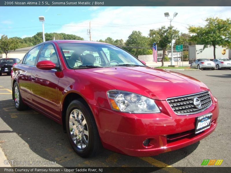Sonoma Sunset Metallic / Blond 2006 Nissan Altima 2.5 SL