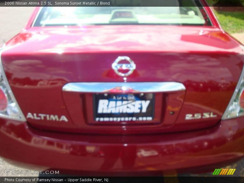 Sonoma Sunset Metallic / Blond 2006 Nissan Altima 2.5 SL