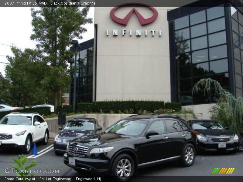 Black Obsidian / Graphite 2007 Infiniti FX 35 AWD