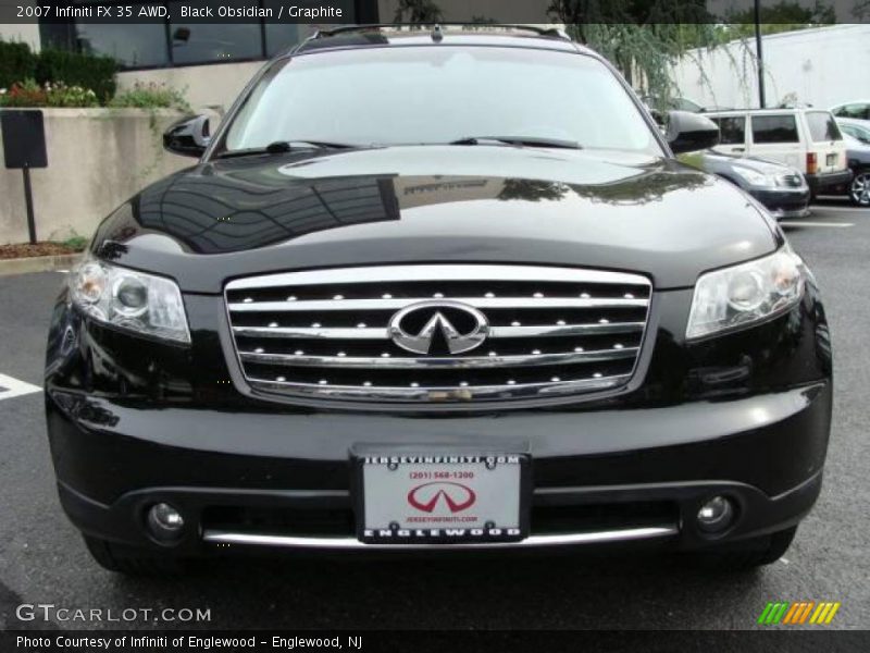 Black Obsidian / Graphite 2007 Infiniti FX 35 AWD