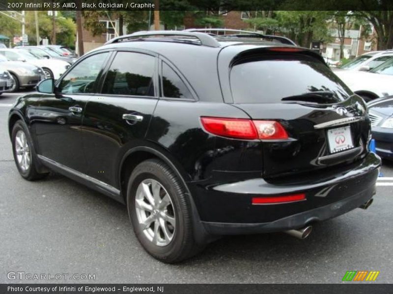 Black Obsidian / Graphite 2007 Infiniti FX 35 AWD