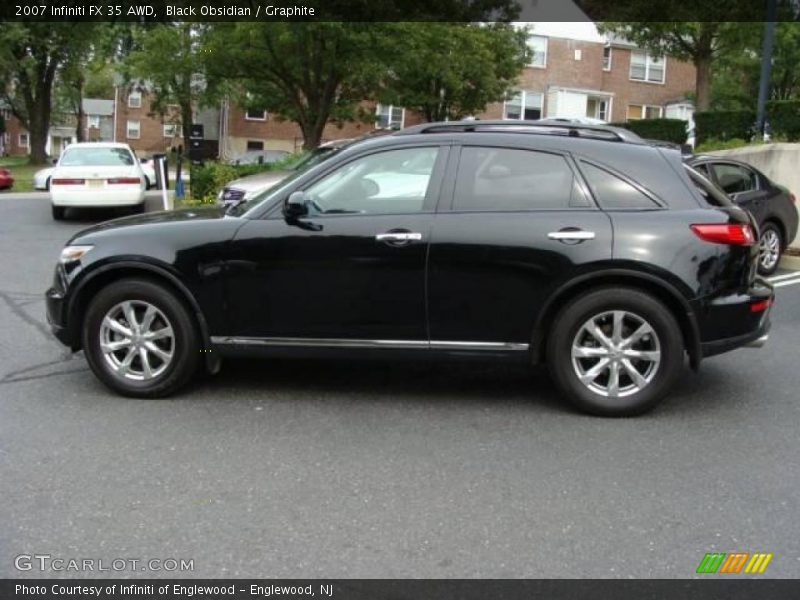 Black Obsidian / Graphite 2007 Infiniti FX 35 AWD
