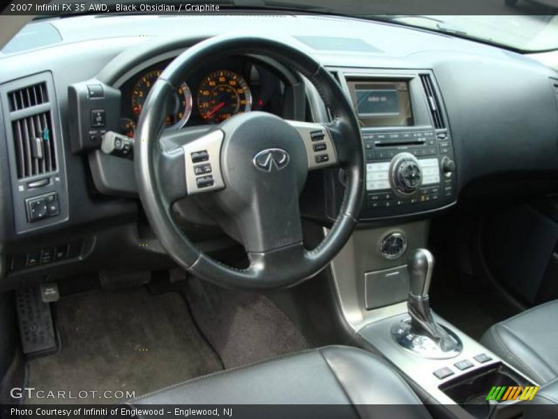 Black Obsidian / Graphite 2007 Infiniti FX 35 AWD