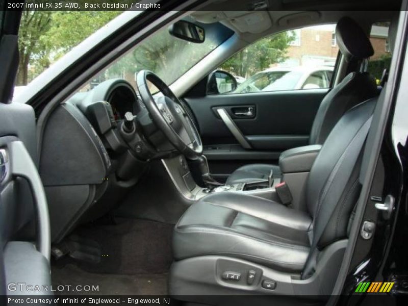 Black Obsidian / Graphite 2007 Infiniti FX 35 AWD