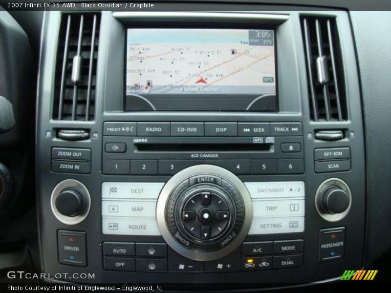 Black Obsidian / Graphite 2007 Infiniti FX 35 AWD
