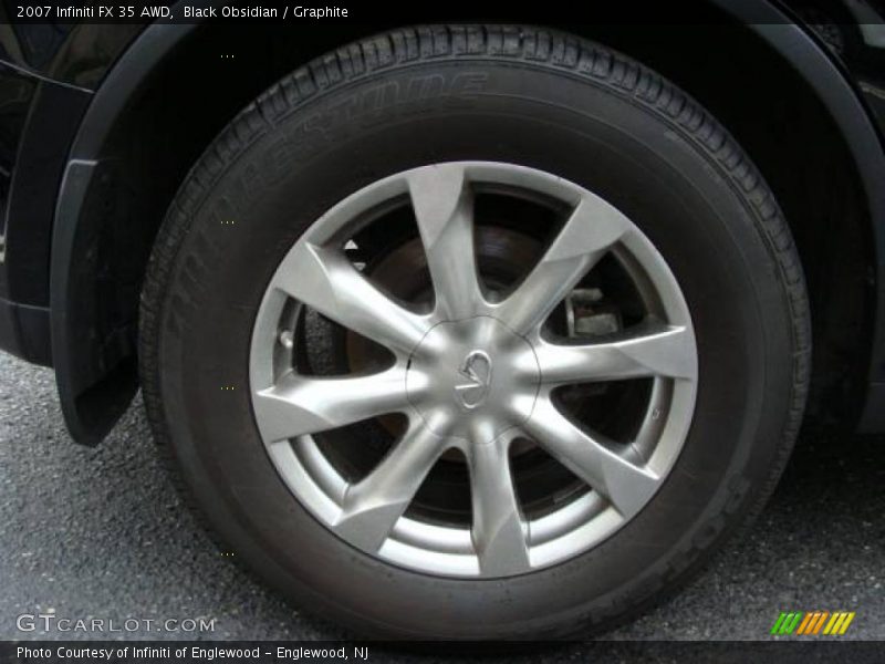 Black Obsidian / Graphite 2007 Infiniti FX 35 AWD
