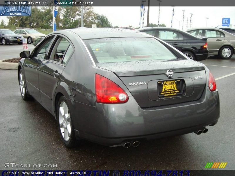 Smoke Metallic / Frost 2006 Nissan Maxima 3.5 SE