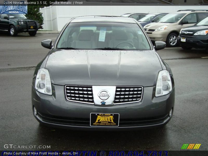 Smoke Metallic / Frost 2006 Nissan Maxima 3.5 SE