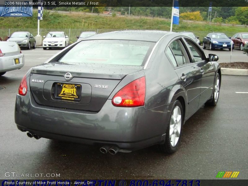 Smoke Metallic / Frost 2006 Nissan Maxima 3.5 SE