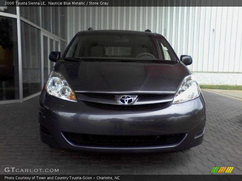Nautical Blue Metallic / Stone Gray 2006 Toyota Sienna LE