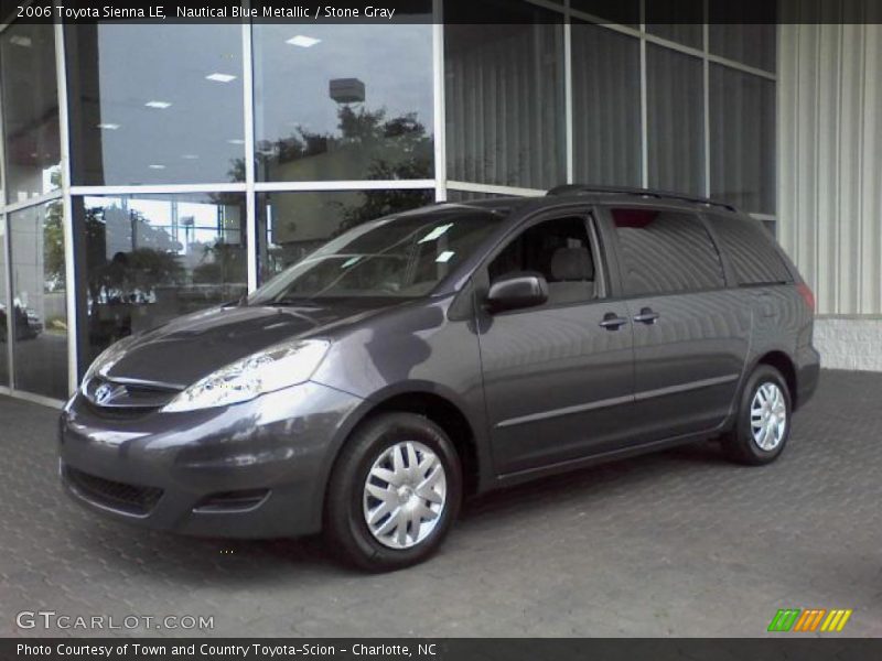 Nautical Blue Metallic / Stone Gray 2006 Toyota Sienna LE