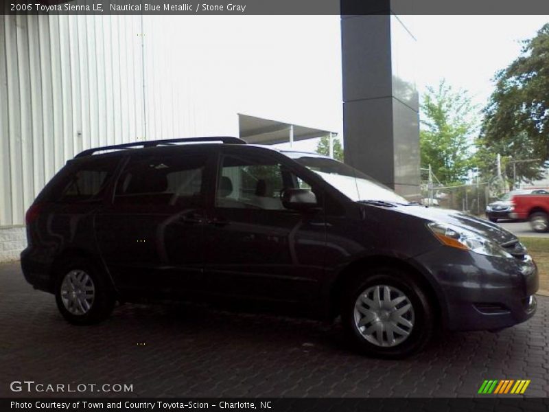Nautical Blue Metallic / Stone Gray 2006 Toyota Sienna LE
