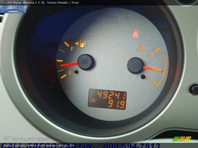 Smoke Metallic / Frost 2006 Nissan Maxima 3.5 SE