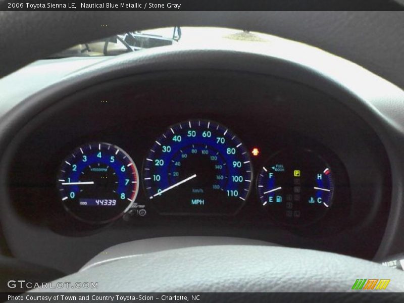 Nautical Blue Metallic / Stone Gray 2006 Toyota Sienna LE