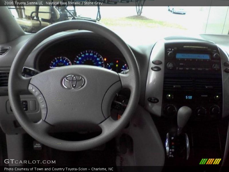 Nautical Blue Metallic / Stone Gray 2006 Toyota Sienna LE