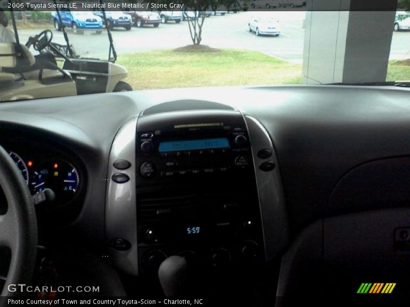 Nautical Blue Metallic / Stone Gray 2006 Toyota Sienna LE