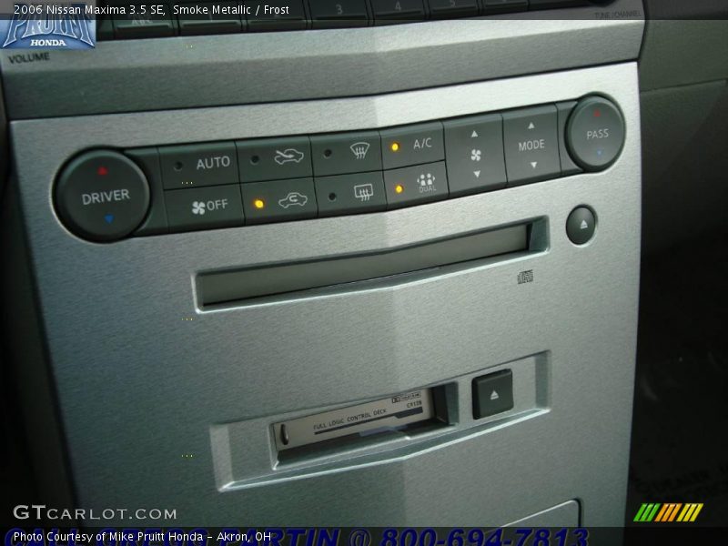 Smoke Metallic / Frost 2006 Nissan Maxima 3.5 SE