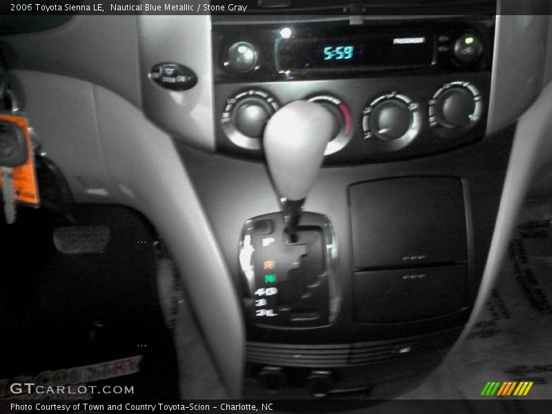 Nautical Blue Metallic / Stone Gray 2006 Toyota Sienna LE