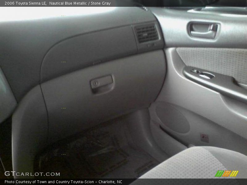 Nautical Blue Metallic / Stone Gray 2006 Toyota Sienna LE