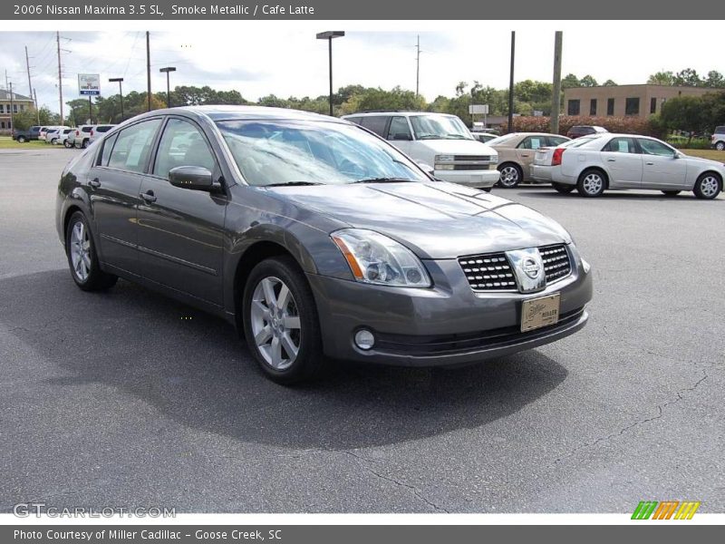 Smoke Metallic / Cafe Latte 2006 Nissan Maxima 3.5 SL
