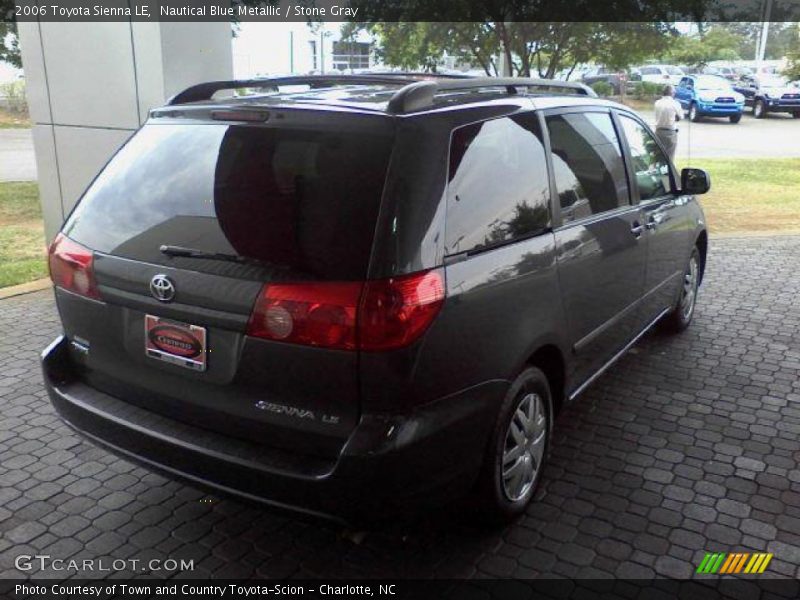 Nautical Blue Metallic / Stone Gray 2006 Toyota Sienna LE