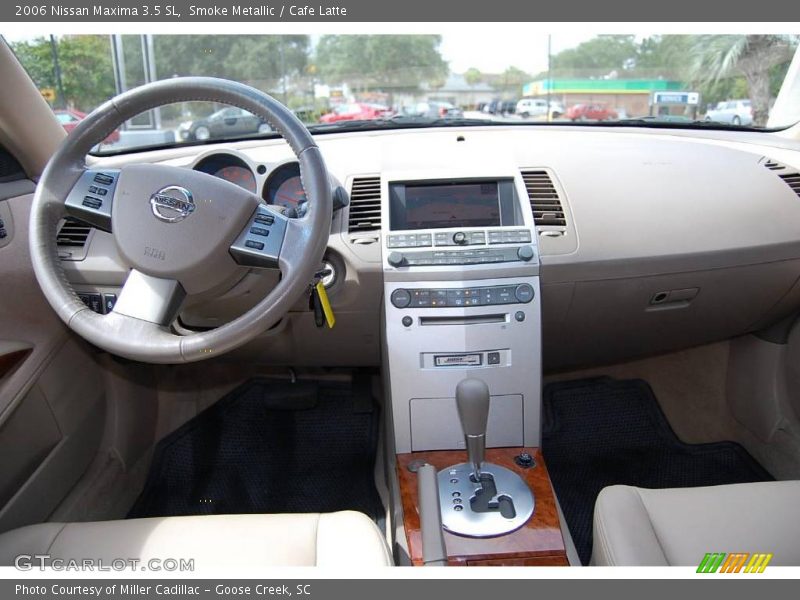 Smoke Metallic / Cafe Latte 2006 Nissan Maxima 3.5 SL