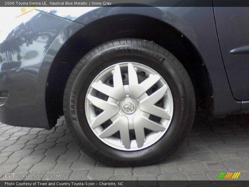 Nautical Blue Metallic / Stone Gray 2006 Toyota Sienna LE