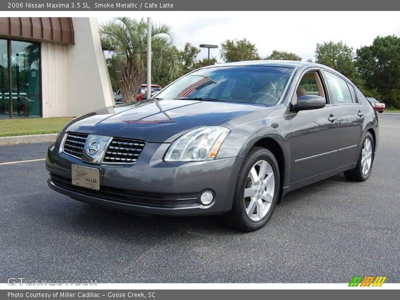 Smoke Metallic / Cafe Latte 2006 Nissan Maxima 3.5 SL