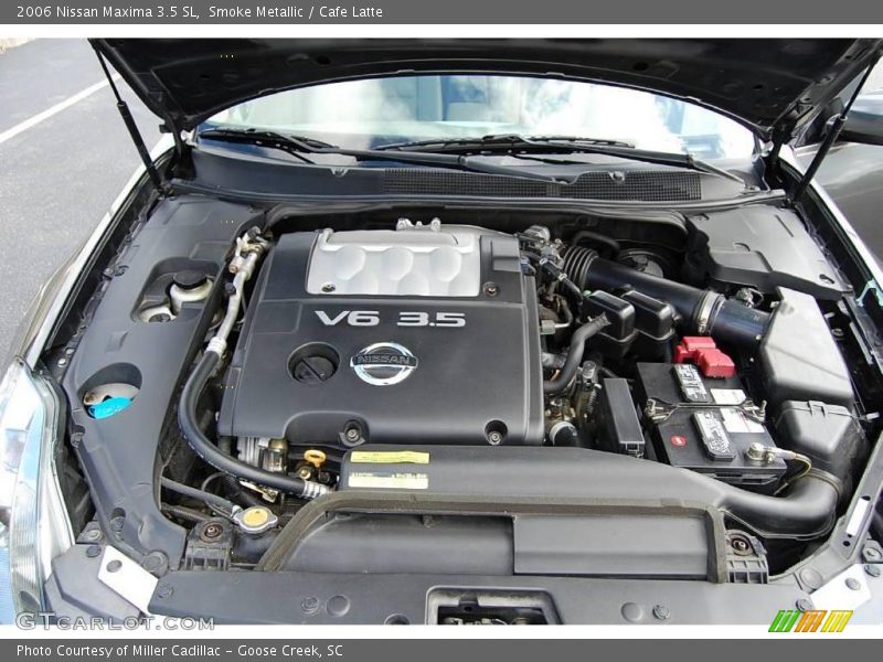 Smoke Metallic / Cafe Latte 2006 Nissan Maxima 3.5 SL