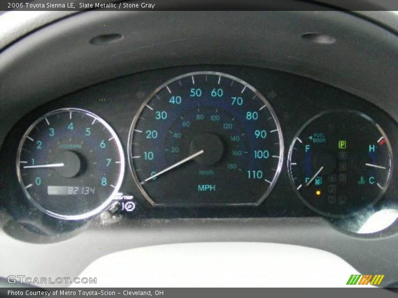 Slate Metallic / Stone Gray 2006 Toyota Sienna LE