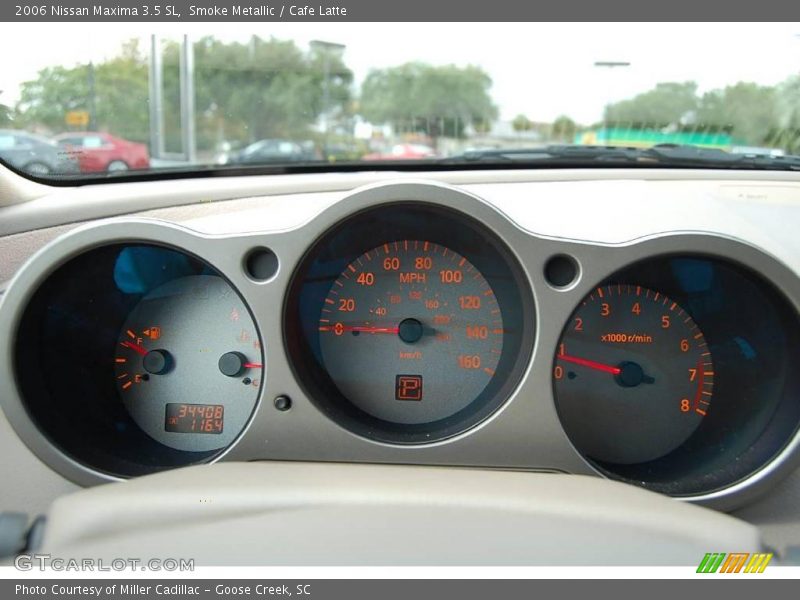 Smoke Metallic / Cafe Latte 2006 Nissan Maxima 3.5 SL