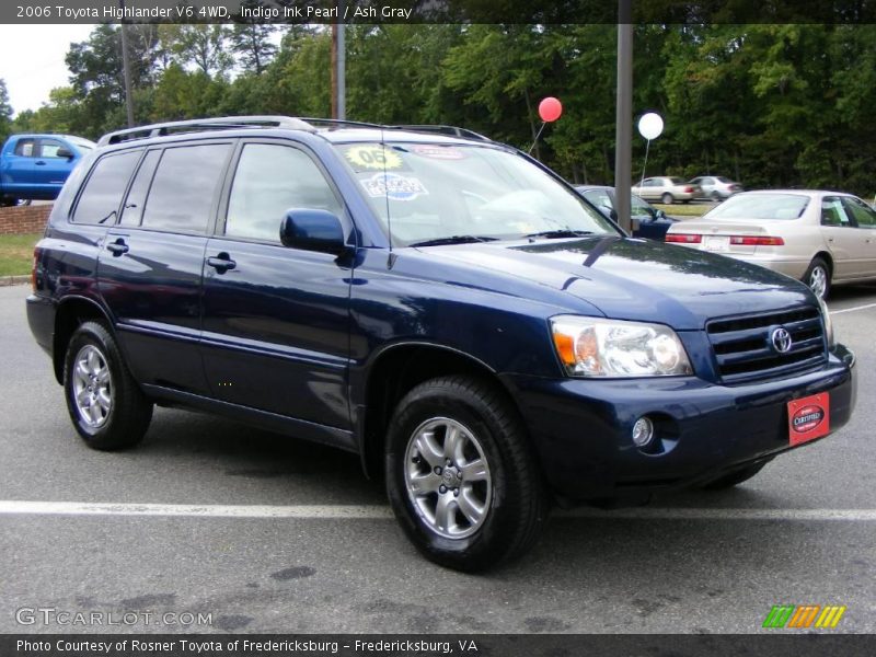 Indigo Ink Pearl / Ash Gray 2006 Toyota Highlander V6 4WD