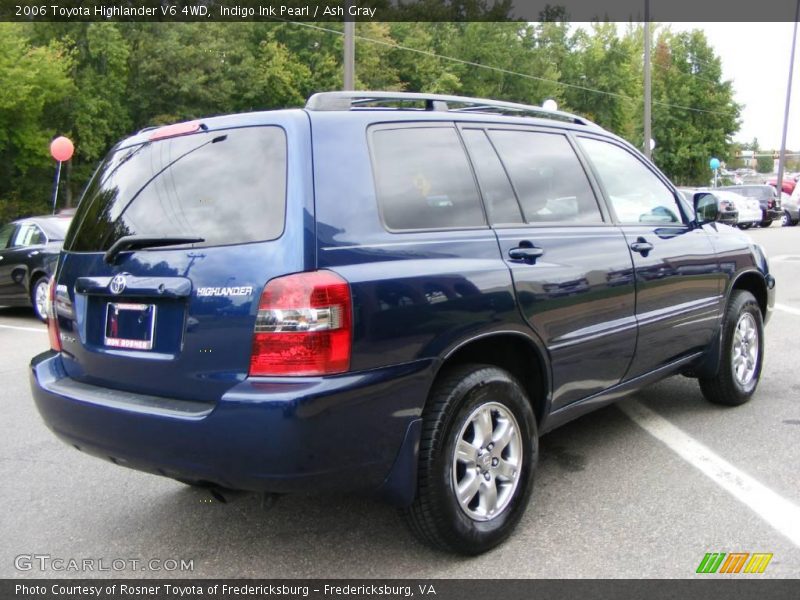 Indigo Ink Pearl / Ash Gray 2006 Toyota Highlander V6 4WD