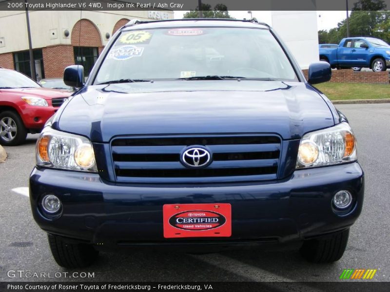 Indigo Ink Pearl / Ash Gray 2006 Toyota Highlander V6 4WD