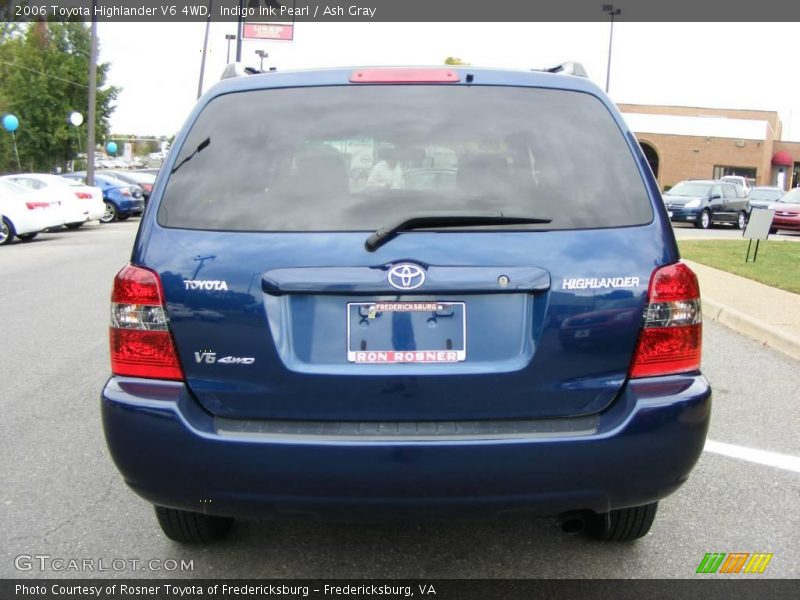 Indigo Ink Pearl / Ash Gray 2006 Toyota Highlander V6 4WD
