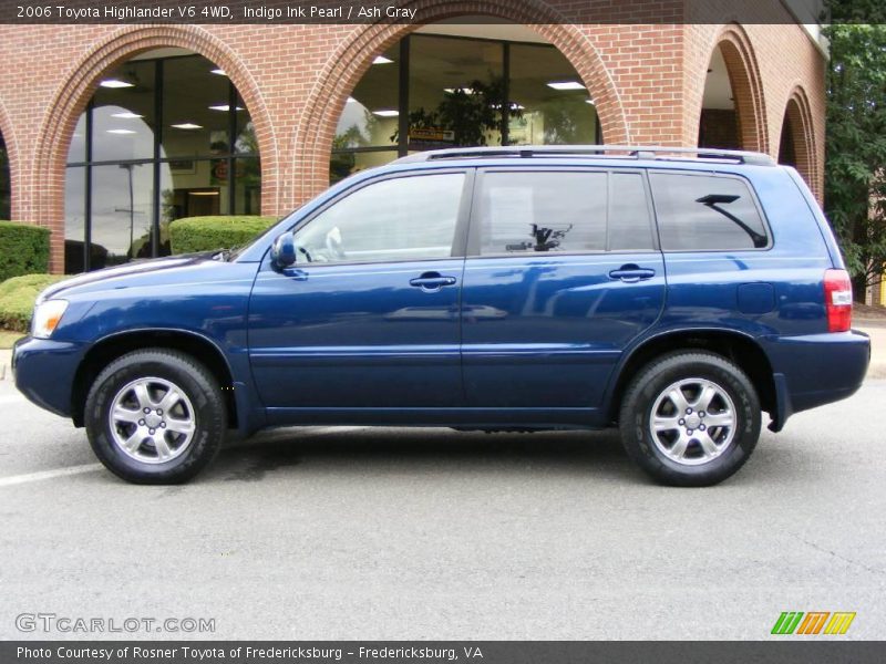 Indigo Ink Pearl / Ash Gray 2006 Toyota Highlander V6 4WD